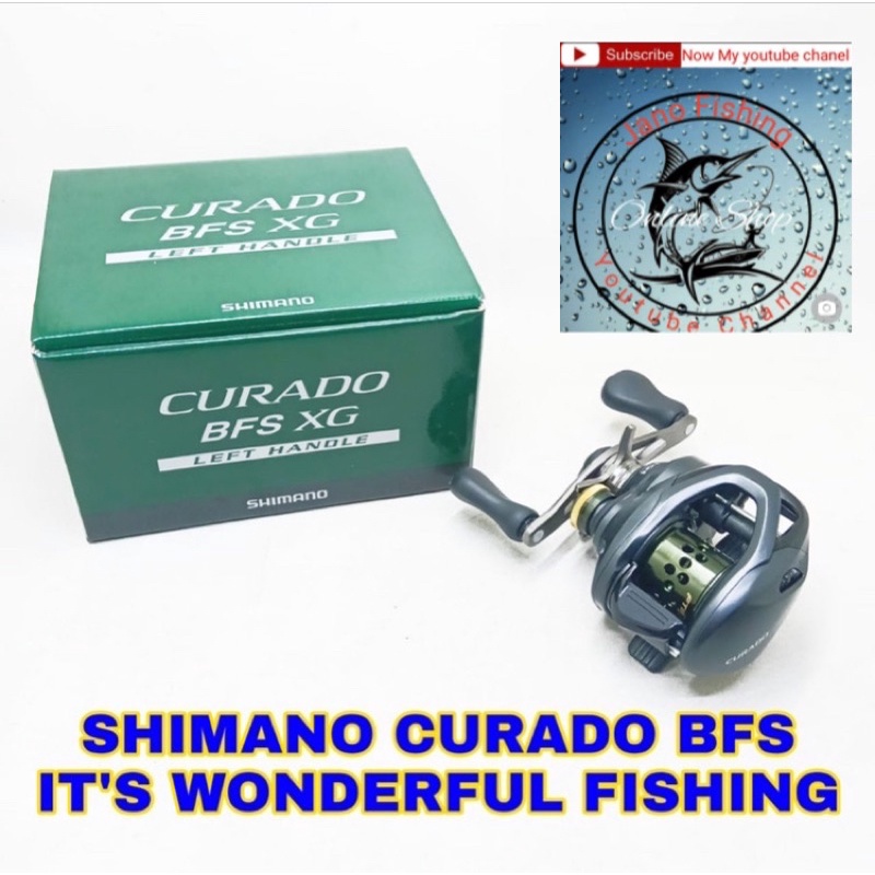 reel Shimano Curado BFS XG handle kiri