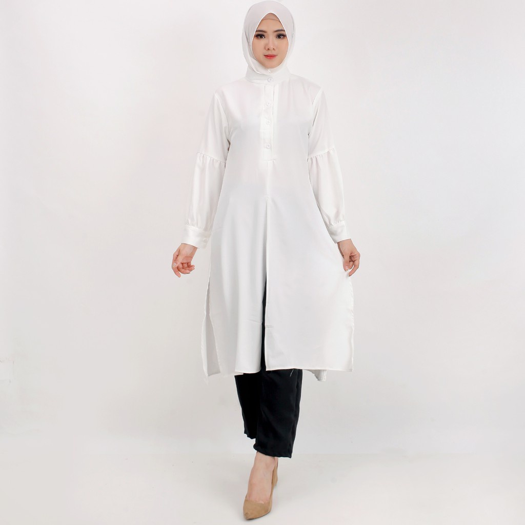 LONG TUNIK POLOSAN WANITA BUSUI 802