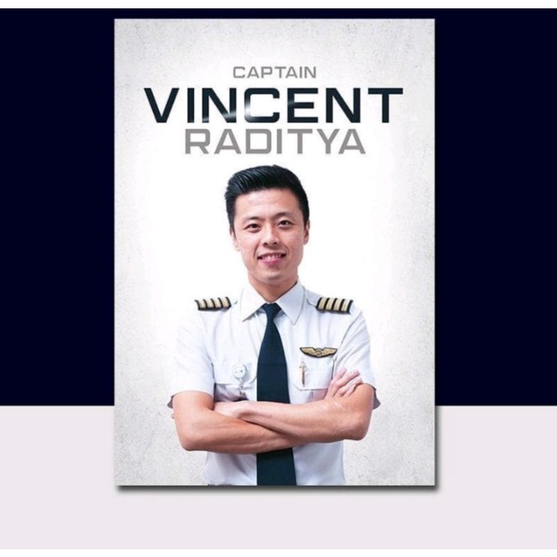 

Buku Captain Vincent Raditya Bonus Tanda Tangan + Pin