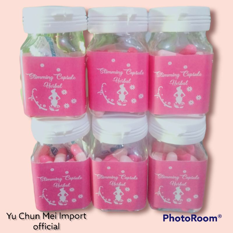 Paket Reseller SLIMMING HERBAL CAPSULE PINK/ STRONG