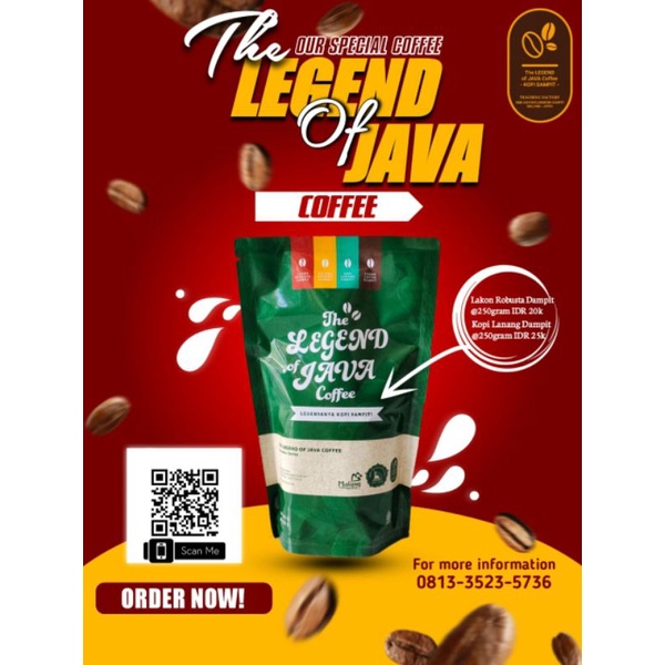 

The LEGEND of JAVA Coffee - Kopi Dampit - Robusta Dampit