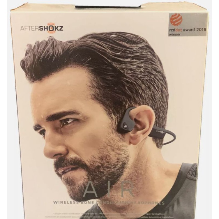 AfterShokz AS650SG Trekz Air Open-Ear Wireless Bone Conduction Headphones