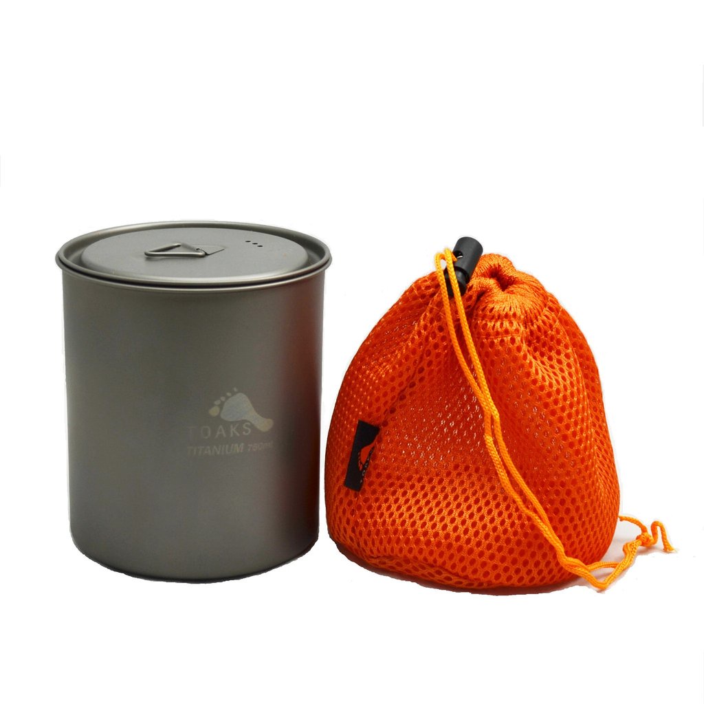 Panci Outdoor Ultralight Toaks Titanium 750ml Pot Without Handle