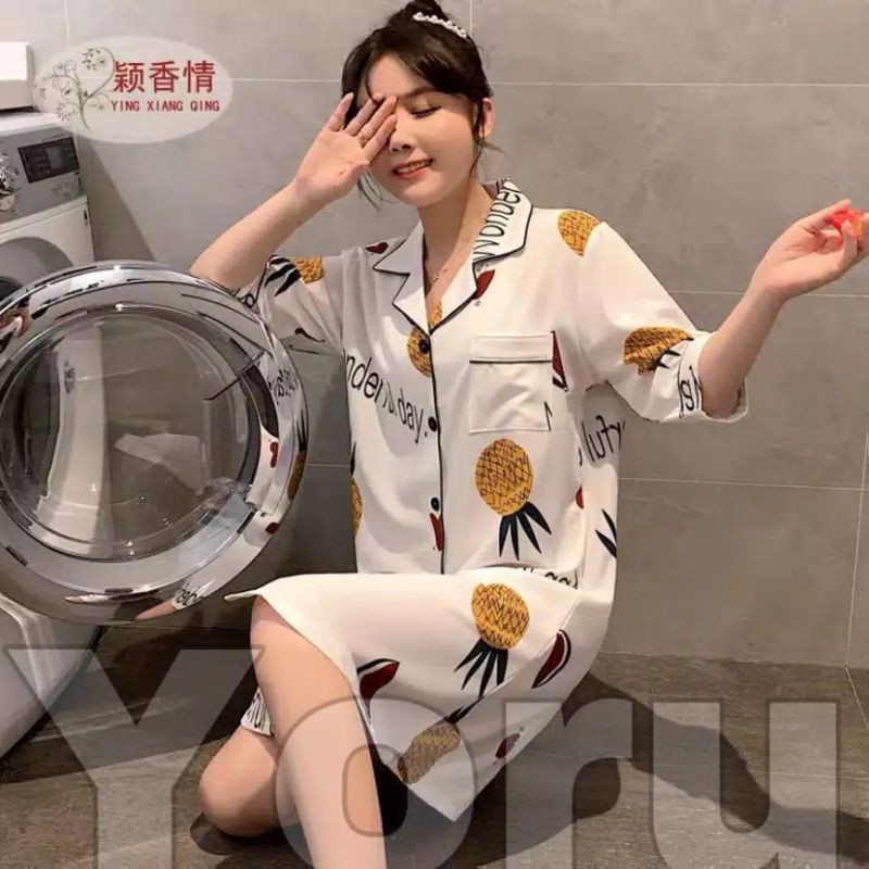 Daster Satin Silk Import