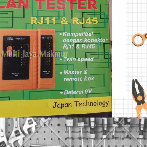 ❋ KABEL LAN TESTER/LAN TESTER RJ-45 - NANKAI ➭