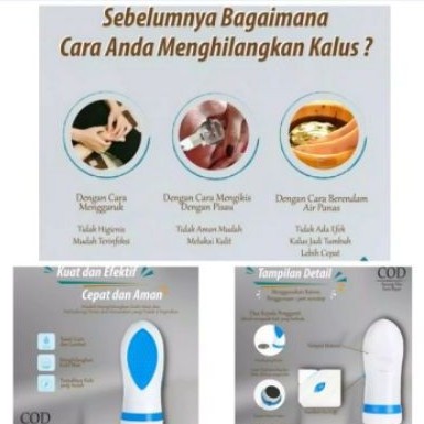 penghalus tumit kaki kasar dan pecah elektrik pedicure  elektrik alat pedi - alat pedicure