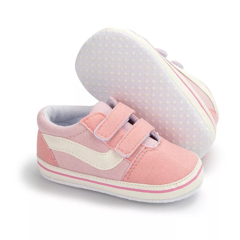 Sepatu Bayi Perempuan Umur 0-12 Bulan Sepatu Prewalker Perempuan 0 6 12 14 Bulan Baby Shoes Perempuan Umur 1 Tahun Pink HK005