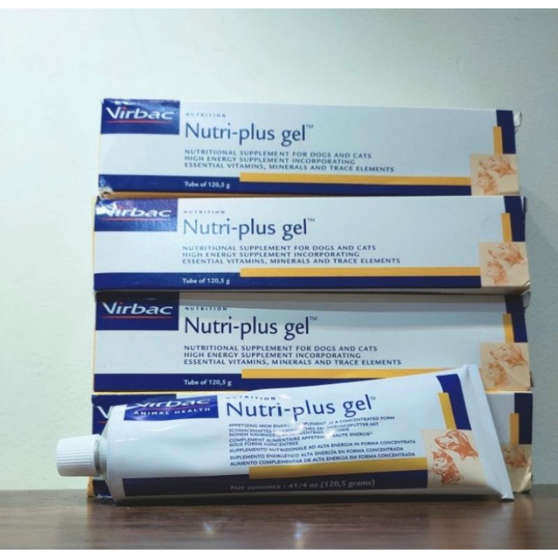 10pcs Nutriplus gel 120,5gr/grosir Supelmen Vitamin anjing Dan Kucing