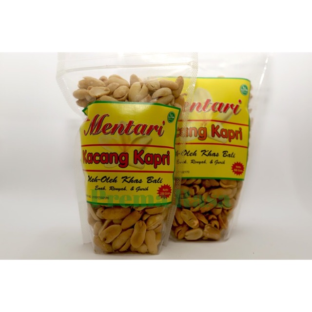 

Kacang Kapri MENTARI Khas Bali Rasa Bawang 500gr