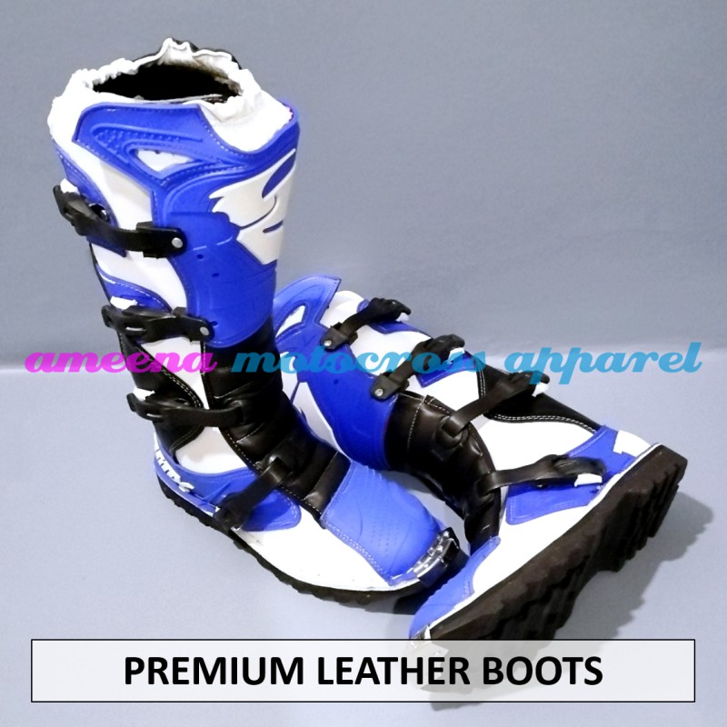 Sepatu Thor Premium Leather - Sepatu Trail - Sepatu Motocross - Sepatu MX - Sepatu Enduro - 006