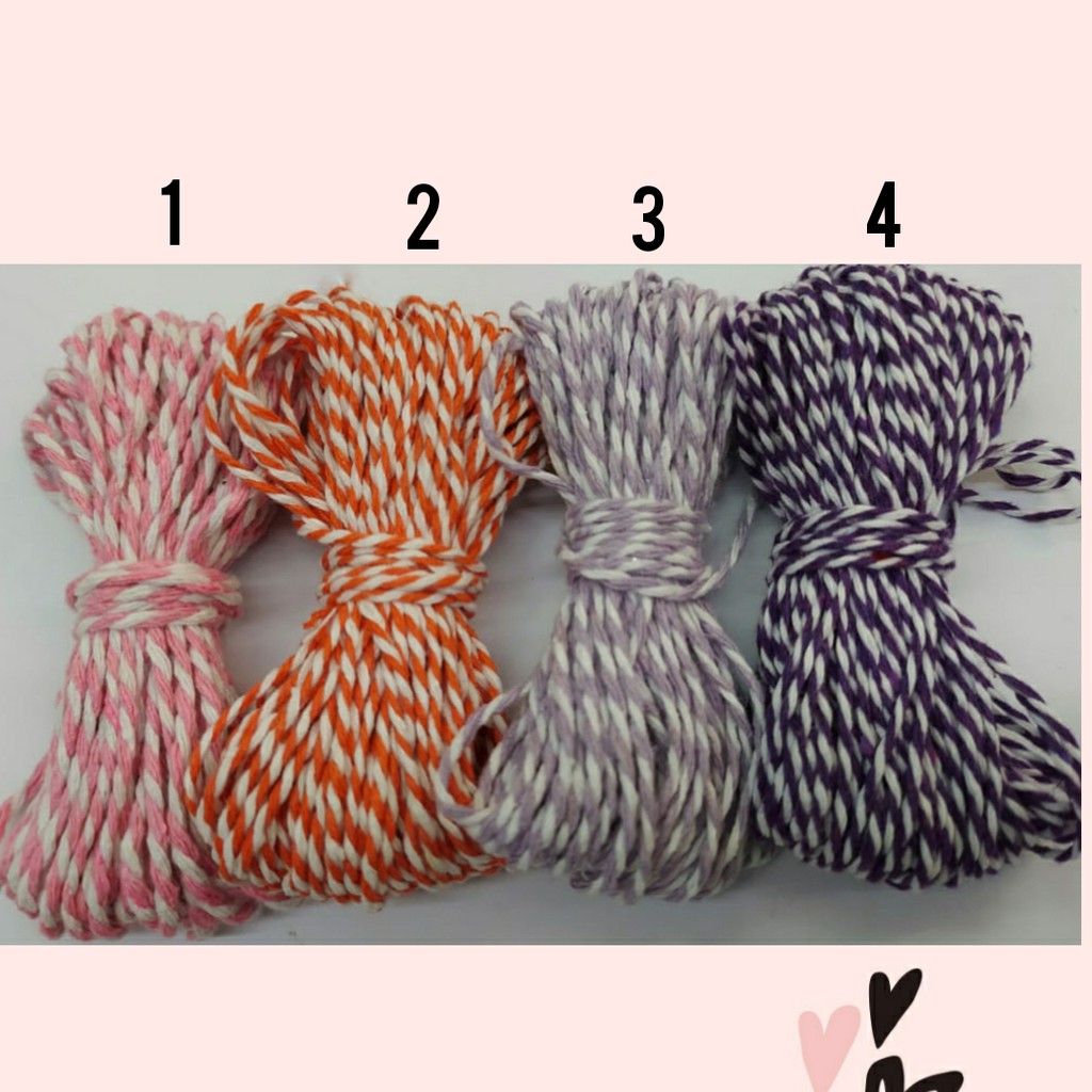 10YARD - BAKERS TWINE | TALI RAMI | TALI KOTAK HAMPERS | TALI KADO | TALI HANG TAG | BENANG HIAS