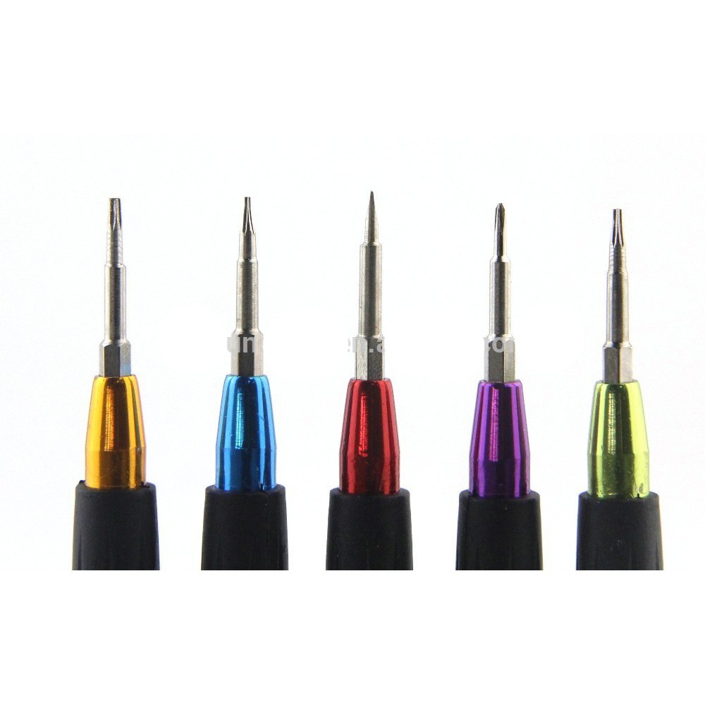 obeng 5 in 1 for handphone POWER 8222 screwdrivers set