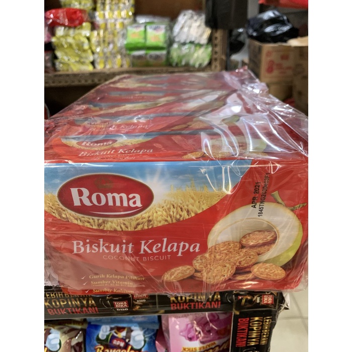 

54ekh Roma Biskuit Kelapa Coconut Biscuit. 300 Gram 60J