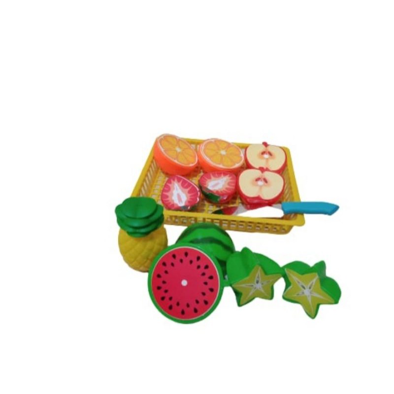 MAINAN BUAH BUAHAN POTONG MAGNET KS 91