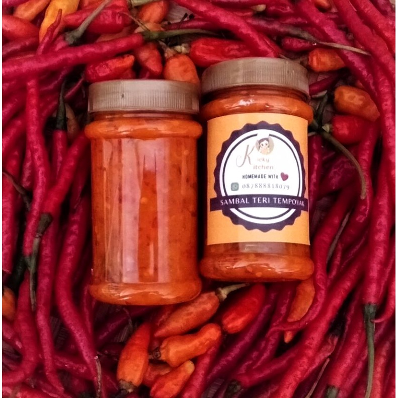 

sambal/sambal tempoyak/sambal tempoyak ikan teri