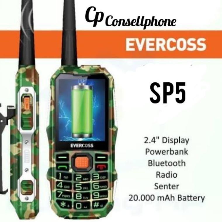 Serba Murah.. Evercoss SP5 Battrai mah ZQD