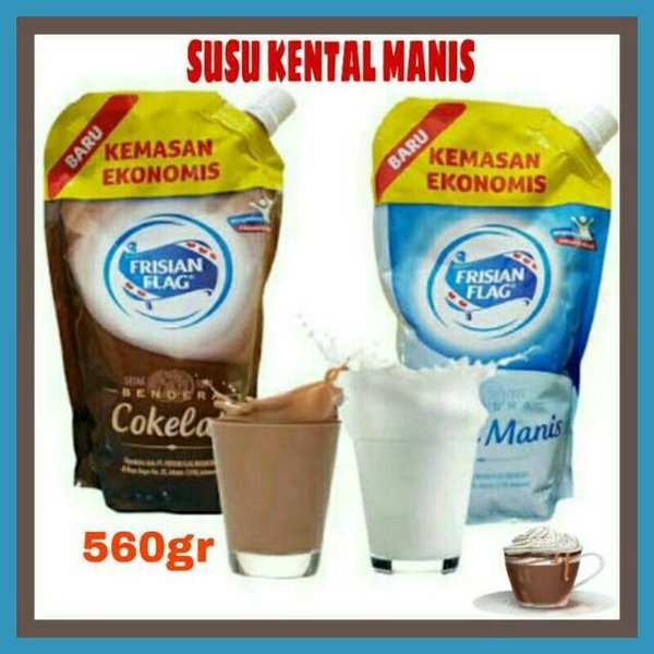 

FRISIAN FLAG SUSU KENTAL MANIS POUCH 560 ML