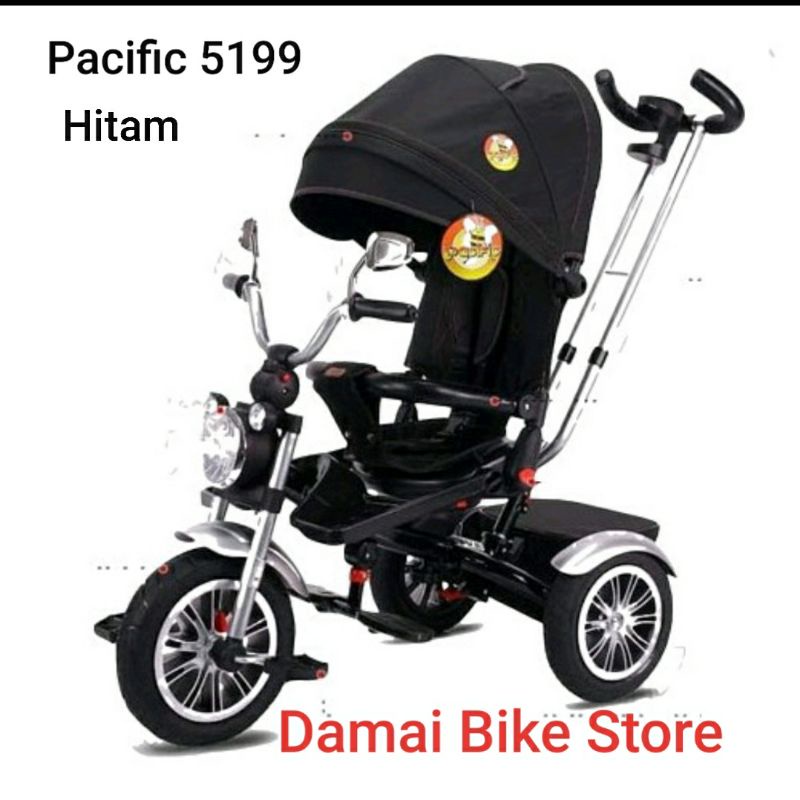 Sepeda Anak Roda 3 Stroller Pacific