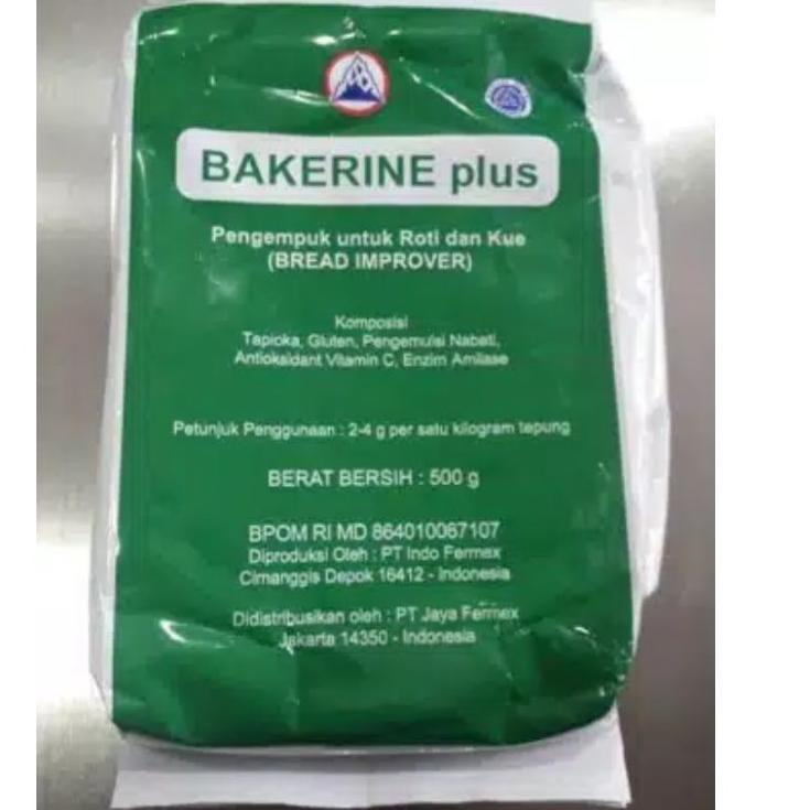 

Promo besar--Bakerine Plus Bread Improver repack 100 gram