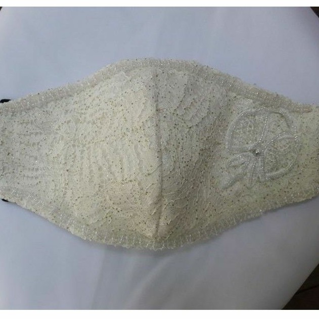 Masker Kain Brokat Premium 3 ply