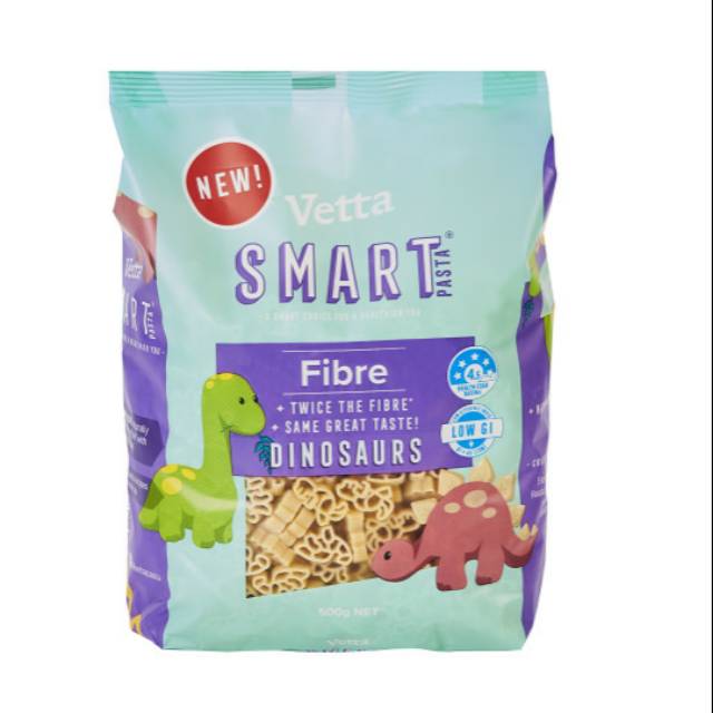 

VETTA SMART FIBRE DINOSAURS PASTA 500gr