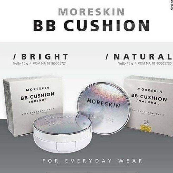 BEDAK CAIR + FOUNDATION | MORESKIN BB CUSHION NASA