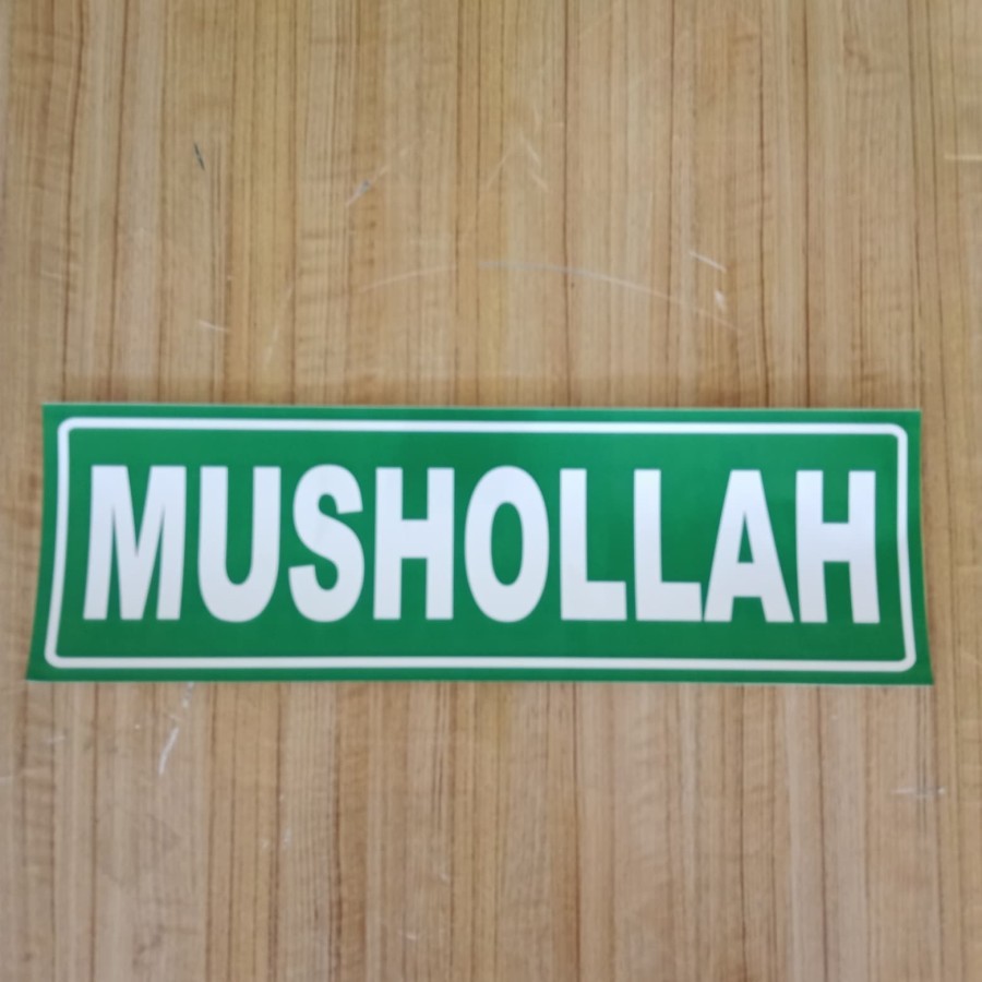 

STIKER K3 RAMBU STIKER MUSHOLLAH UK 10X30CM