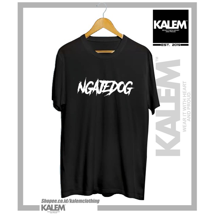 Kaos Baju Ngajedog Kaos Bahasa Sunda Keren Murah Kalemclothing Shopee Indonesia