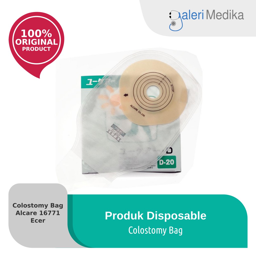 Colostomy Bag Alcare 16771 - Ecer Kantong Kolostomi