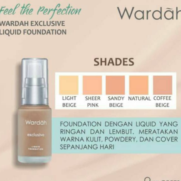 Wardah Exclusive Liquid Foundation