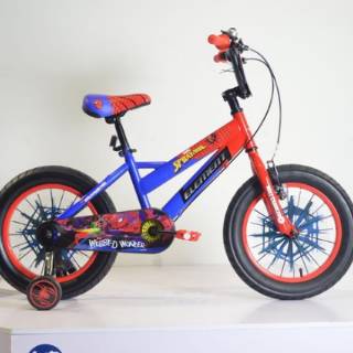  Sepeda  Anak  Element  Marvel Spiderman 16  inch  Shopee 