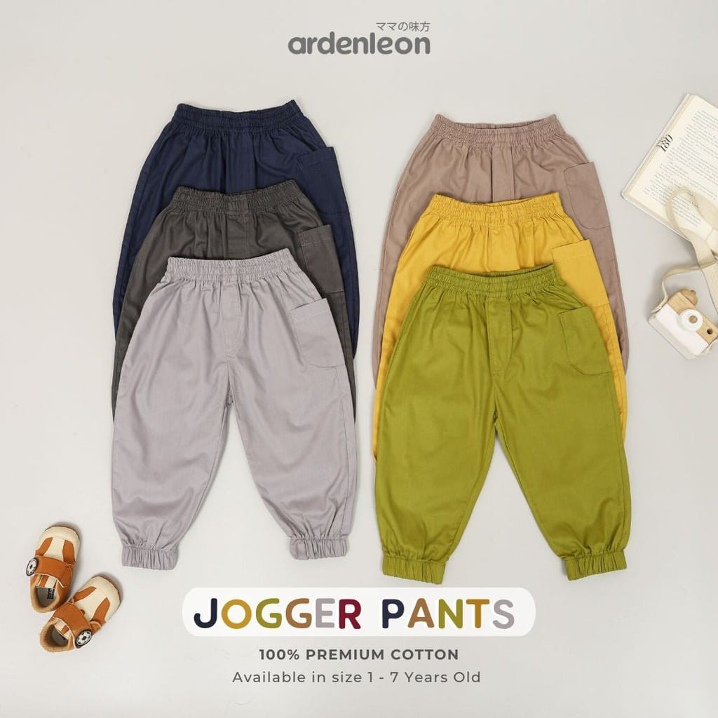 ARDENLEON Casual Jogger Pants Celana Panjang Bayi Celana Anak 1-7 Tahun