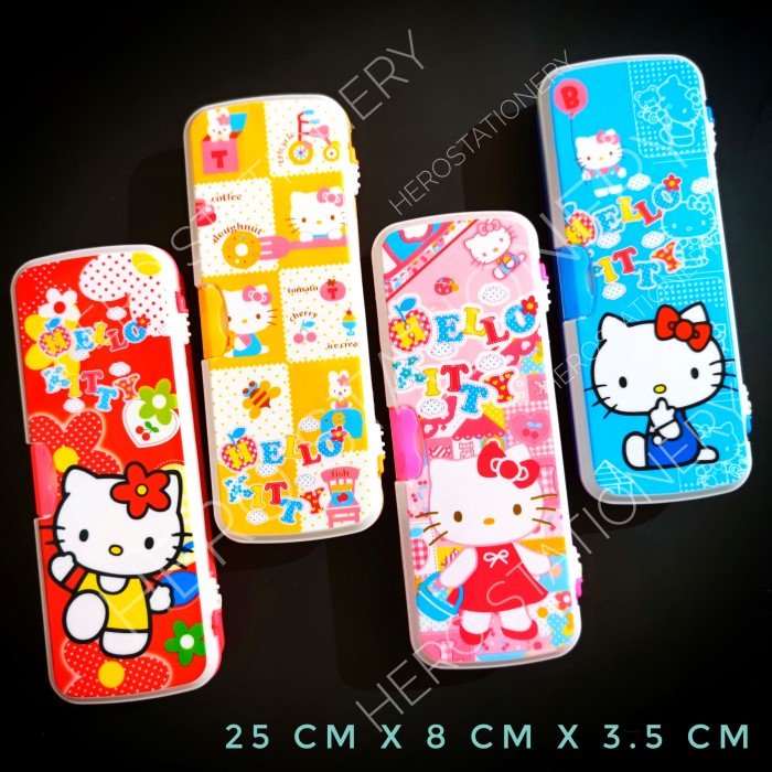

Hari Ini Kotak Pensil Plastik Hello Kitty Fy-57K Limited