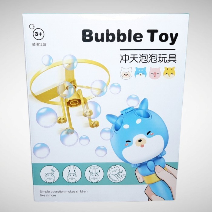 Mainan anak flying bubble karakter bubble ufo terbang Grosir