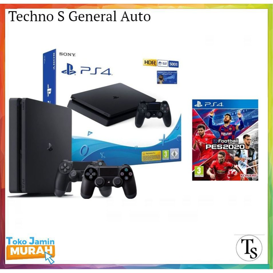 Sony PS4 Slim 500GB Free Game Original