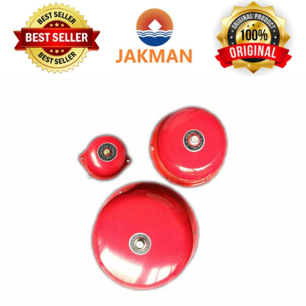 BELL KRING / ALARM / BELL SEKOLAH / BELL PABRIK / BELL 2&quot;/3&quot;/4&quot; / JAKMAN