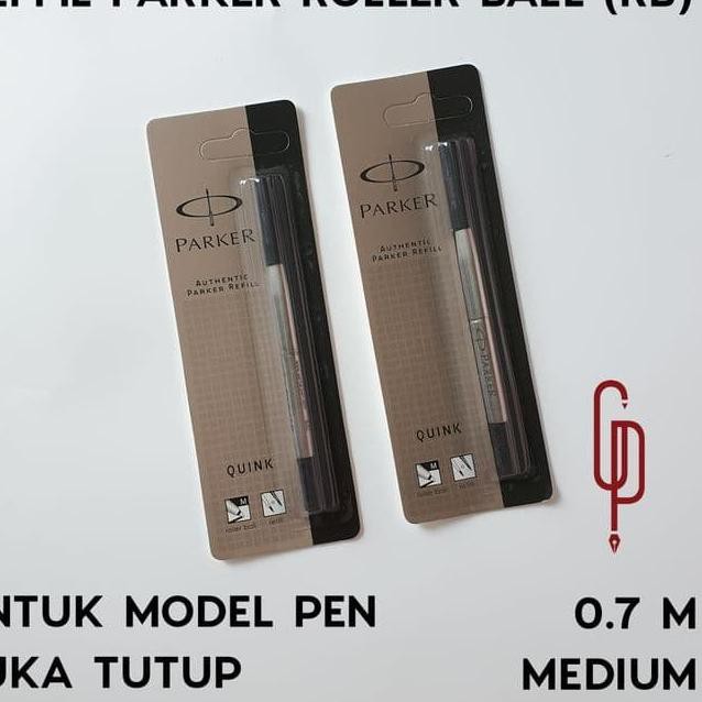 

Serbuuuu995LU Refill Isi Ulang Pen Parker Roller Ball Ukuran Medium Original - Hitam