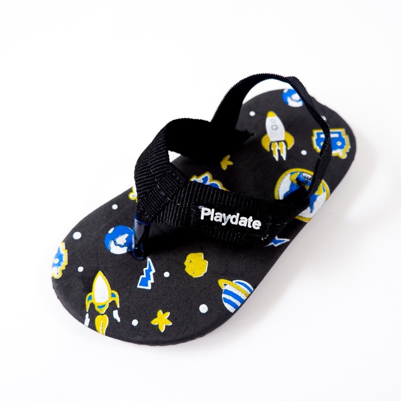 Sepatu Sandal Anak Bayi Laki Laki Cowok 1 2 Tahun SPACE Sendal Bayi Antislip