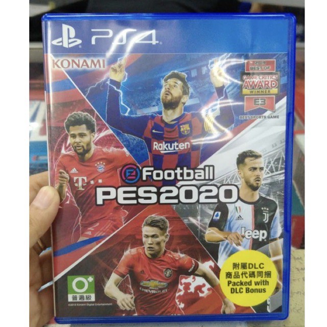 PES 2020 ps4 ps5 Pro evolution soccer playstation game ps 4 5 kaset 20 pes20 pes2020 Kaset Konami CD