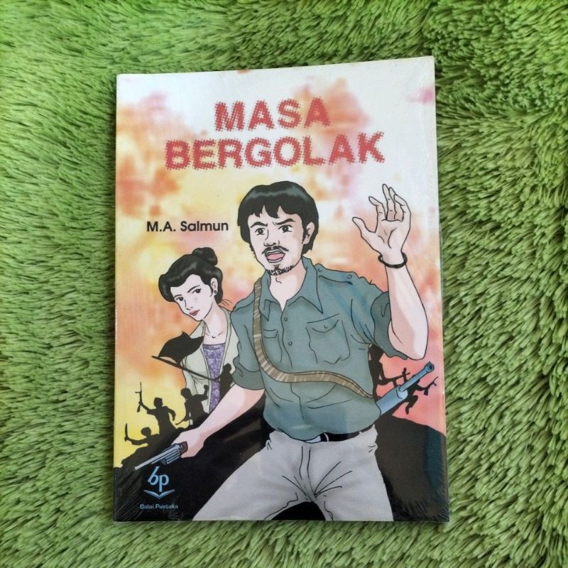 ORIGINAL BUKU NOVEL SASTRA MASA BERGOLAK M.A SALMUN