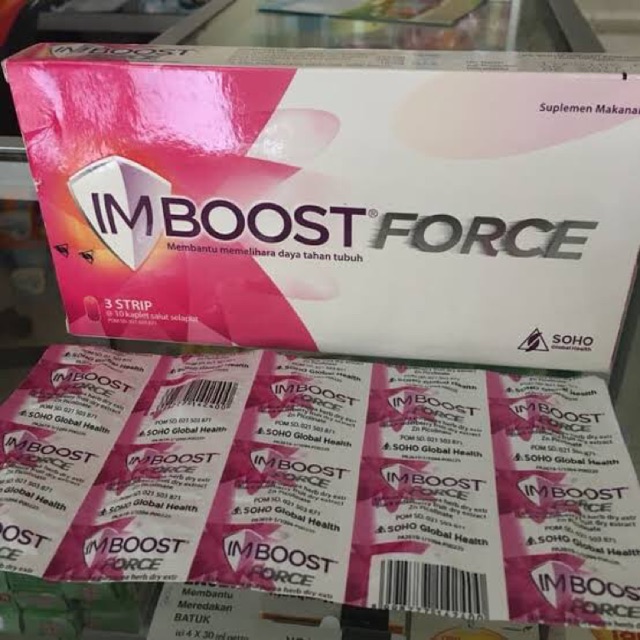 Imboost force 1 box isi 30 tablet