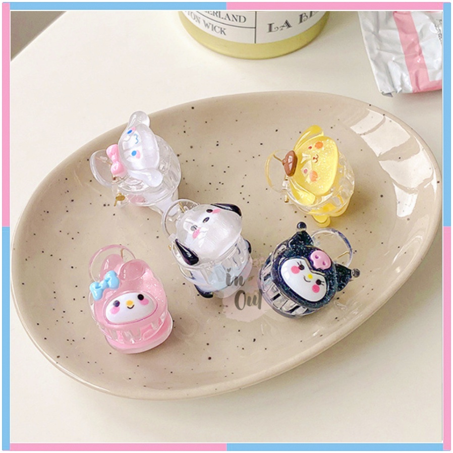 Jepitan rambut Sanrio Hellokitty Love Rabbit Pig Peach dewasa anak anak / Jepit rambut lucu / kid Woman Hairpin ACC39