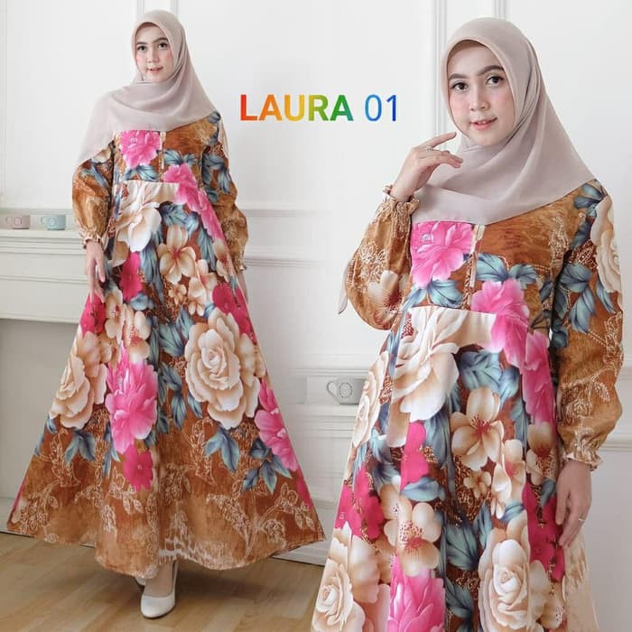 GAMIS WANITA MUSLIMAH ANTI TRAWANG TES KERJA PNS WARNA HITAM PUTIH UKURAN XS-XXL PITA BELAKAN H3K7
