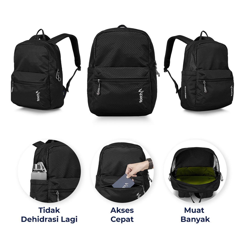 TORCH Depok Backpack - Tas Ransel Hwado