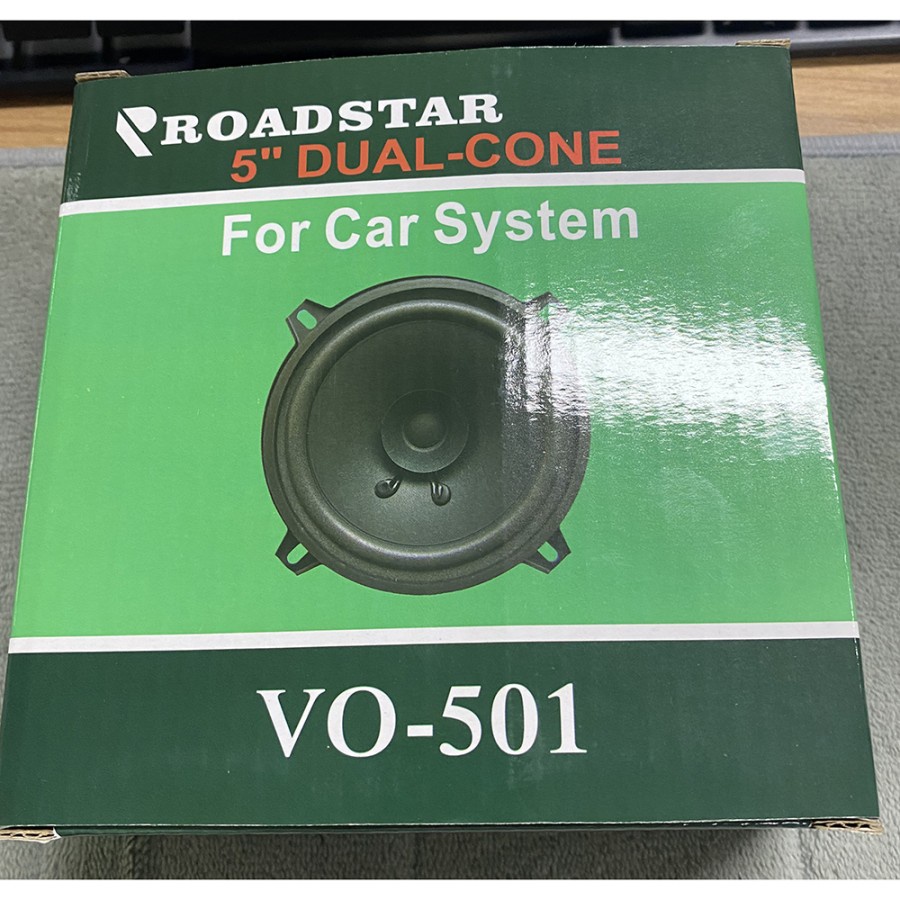 ROADSTAR Speaker Subwoofer Mobil HiFi 5 Inch 100W 1 PCS - VO-502 - Black/Blue