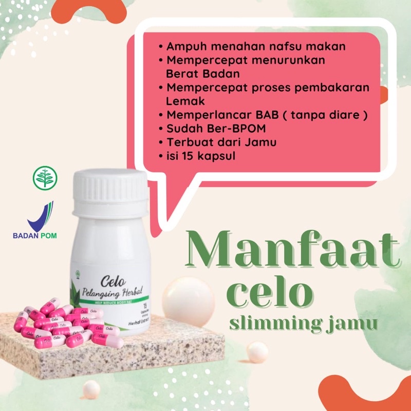 CELO SLIMMING JAMU BPOM