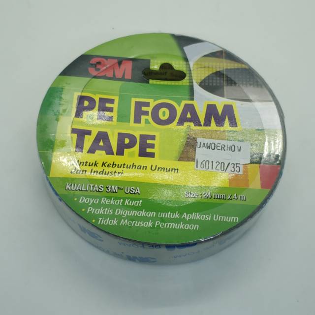 

Solasi bolak balik double tape 3M press super lengket