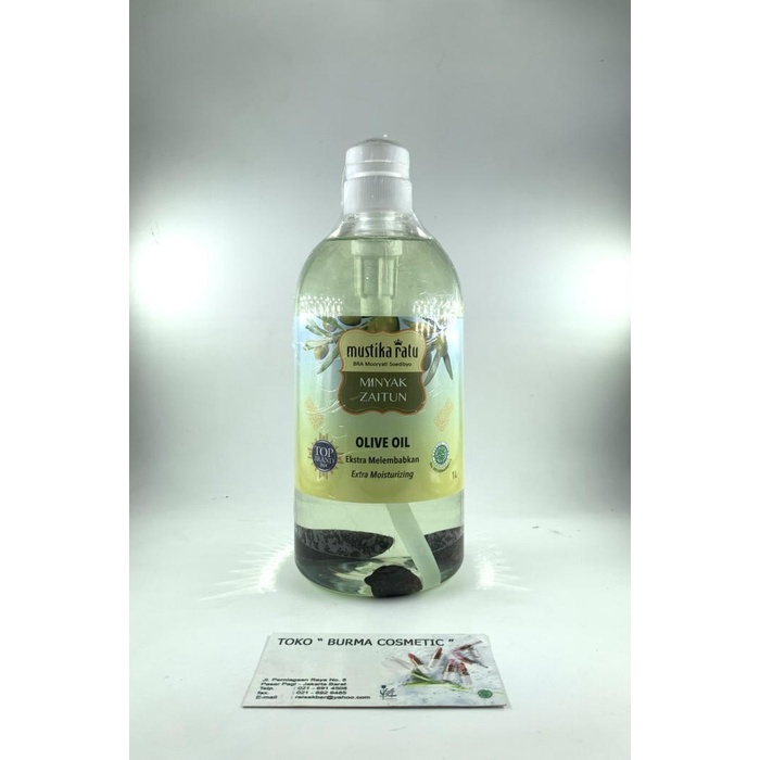 Oil Mustika Ratu Minyak Zaitun Olive Oil 1 Liter