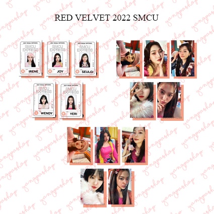 [READY / SET] RV 2021 SMCU WINTER REVE PHOTOCARD FAN MADE UNOFFICIAL YANGPASHOP IRENE SEULGI JOY