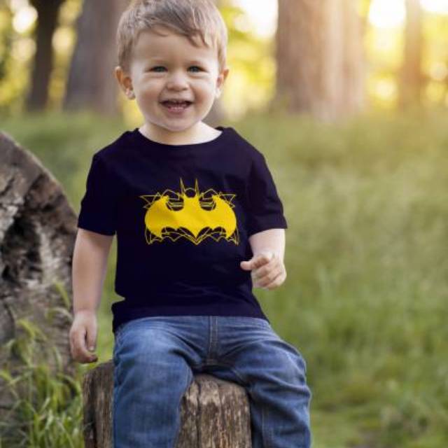  Kaos  distro  anak  2 8tahun thirteen  Batman kaos  anak  2 3 